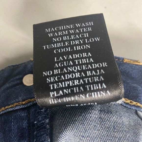 ENCORE Women’s (Junior) Distressed Destroyed Jeans Blue Size 5 - Picture 8 of 10